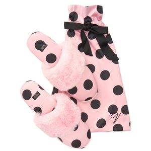 VS SIGNATURE SATIN SLIPPER NWT
